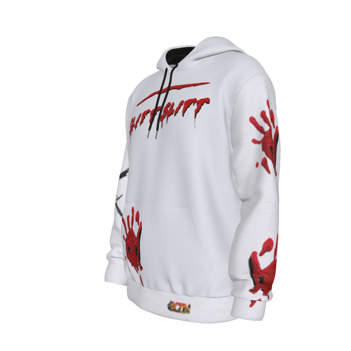 SLITT SLITT HOODIE WHITE&RED